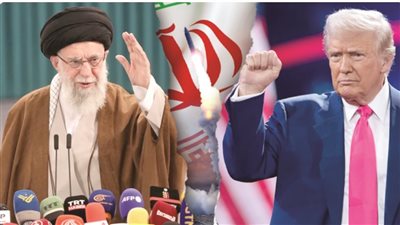 ترامب يتوعد بإسقاط النظام الإيرانى ونائبه ينفى نية الحرب