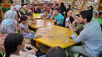 لقاءات توعوية وتنمية مواهب الأطفال ضمن أنشطة ثقافة الفيوم