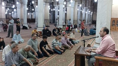 المخدرات وأثرها على الفرد والمجتمع ندوة توعوية بأوقاف طنطا 