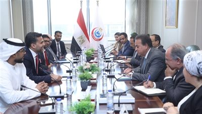 عبدالغفار يستقبل رئيس مجلس إدارة 