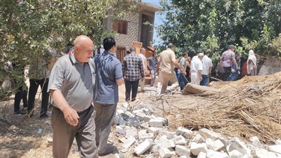 إزالة 7 حالات تعدٍ على الأراضي الزراعية وأملاك الدولة بالبحيرة