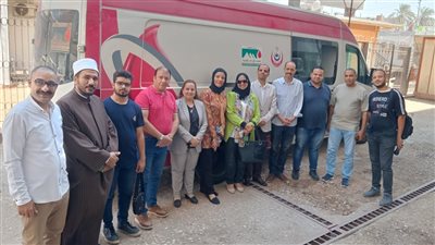حملة داخلية للتبرع بالدم بمقر المركز الاقليمى لخدمات نقل الدم بأسيوط