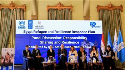 الهلال الأحمر المصري يشارك في إطلاق خطة الاستجابة للاجئين وتعزيز الصمود