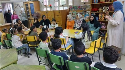 ورش أدبية وفنية لتنمية مهارات الأطفال بثقافة الفيوم