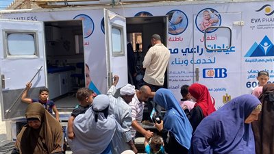 قافلتين طبيتين بقريتي السلام والكفاح في البحيرة