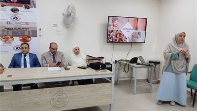 وكيل صحة الدقهلية يفتتح اليوم العلمي الأول لوحدة الحساسية والمناعة