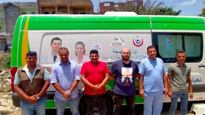 1700 مريض استفادوا من قافلة طبية متكاملة بقرية «شيط الهوى» ضمن «حياة كريمة»