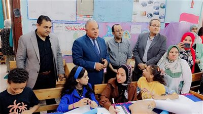 مدير تعليم الفيوم يشهد فعاليات مبادرة 
