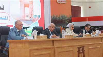 محافظ الوادي الجديد يترأس اجتماع المجلس التنفيذي للمحافظة 