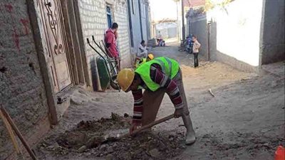 منظمة الأمم المتحدة للطفولة تمول وصلات مياه شرب وصرف صحى بسوهاج