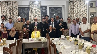 حفل وداع للسفير مؤيد الضلعي في رومانيا تقديرا لمسيرته وجهوده الدبلوماسية