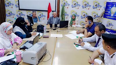 مدير تعليم الفيوم يتابع امتحانات الثانوية العامة من غرفة العمليات الرئيسية