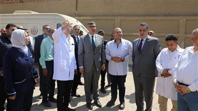 محافظ الجيزة يتفقد مستشفى الحوامدية العام للوقوف على جودة الخدمات الصحية المقدمة للمواطنين 
