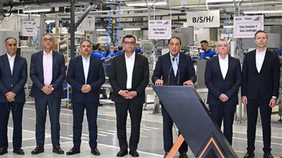 مدبولي يفتتح أول مصنع لشركة بوش للأجهزة المنزلية فى مصر