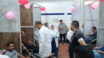 انطلاق فعاليات الحملة القومية للتبرع بالدم في البحيرة 