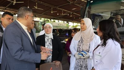 محافظ الجيزة يشهد انطلاق فعاليات اليوم العالمي للتبرع بالدم من ميدان مصطفى محمود