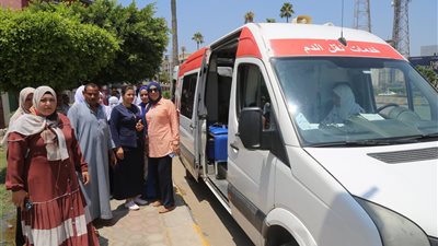 كفرالشيخ تشارك فى الحملة القومية للتبرع بالدم 