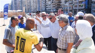 لجنة الإدارة المحلية بالبرلمان تتفقد مشروعات حماية الشواطئ وتوسعة الكورنيش بالإسكندرية