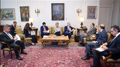 وزير الخارجية يستقبل الممثل الخاص للاتحاد الأوروبي لعملية السلام في الشرق الأوسط