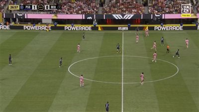 باريس يتقدم على إنتر ميامي في أول 20 دقيقة 