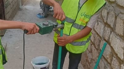 تركيب 3787 وصلة مياه نقية للأسر الأولى بالرعاية في الشرقية 
