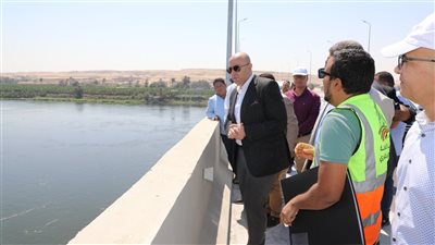  بني سويف: محور الفشن الحر ينهي معاناة المواطنين بين شرق وغرب النيل