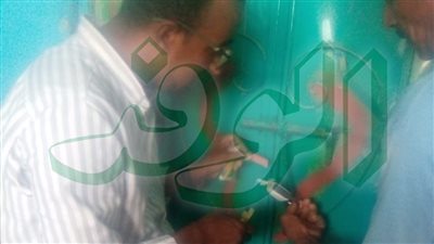  نصر النوبة تشن حملة لضبط المقاهي والمحلات الغير مرخصة