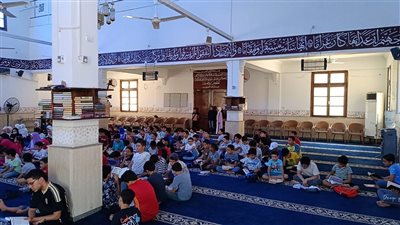 لقاء تفاعلي للأطفال ضمن النشاط الصيفي بمسجد جنة الفردوس بمدينة الشروق