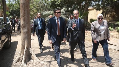 وزيرا الثقافة والاتصالات يتفقدان متحف الأمير وحيد سليم