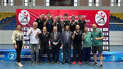 بتروجت يفوز على الأهلي وإنبي ويتوج بدوري تنس الطاولة