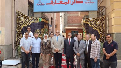 محافظ القليوبية يفتتح فرع دار المعارف ببنها لدعم الثقافة بأسعار مخفضة