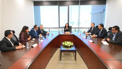 جمعية رجال الاعمال بالإسكندرية تناقش مع وزيرة التضامن الاجتماعى التحديات التى تواجه المحافظة 