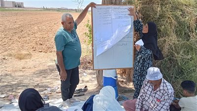 حصاد أنشطة قطاع استصلاح الأراضي خلال يونيو