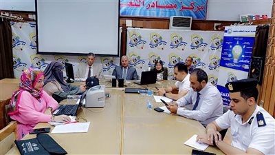 انتظام امتحانات الثانوية العامة بالفيوم