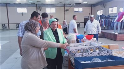 افتتاح معرض الحرف اليدوية والغذائية بسيدي سالم