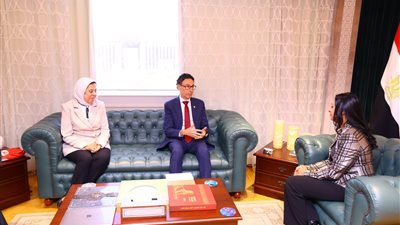 التضامن توجه الشكر لرئيس بعثة اللجنة الدولية للصليب الأحمر بعد انتهاء فترة عمله بمصر