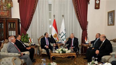  وزير الشؤون النيابية يلتقي المستشار أسامة شلبي لتهنئته بتوليه رئاسة مجلس الدولة