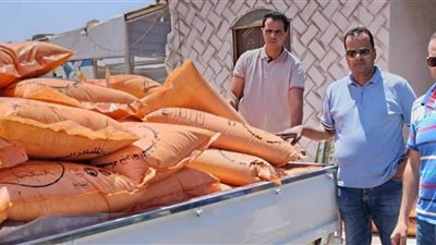 ضبط سيارة محملة بالأسمدة المدعمة لبيعهم لأحد مخازن الأسمدة بالبحيرة