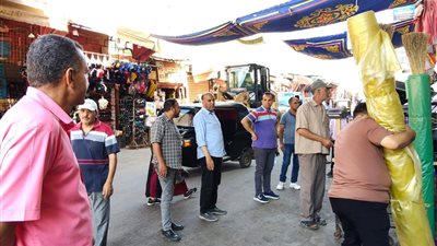 رفع 503 حالة إشغال طريق و تحرير 31 محضر إشغال بالبحيرة