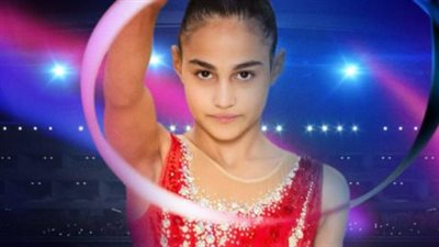 لينا فتحي تتألق في بطولة العالم للجمباز الإيقاعي