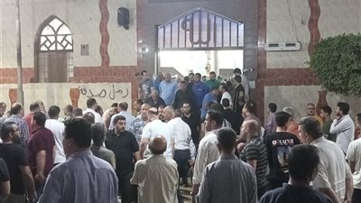 تشييع جنازة المهندس محمد طلعت من مدينة ميت غمر بالدقهلية