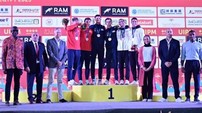 معتز وائل وعمر وائل يحصدان برونزية تتابع الرجال ببطولة العالم للخماسي الحديث