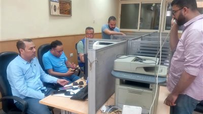 وكيل صحة البحيرة يتابع غرفة الطوارئ بالمديرية