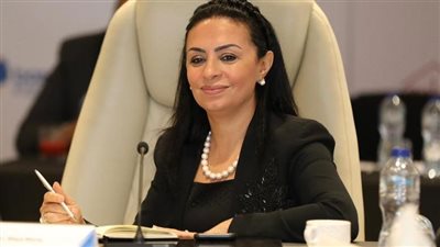 وزيرة التضامن تكرم مدير تحرير الوفد وتؤكد تقديرها للحزب والصحيفة