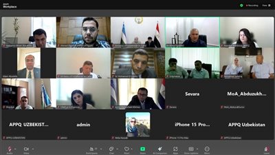 اجتماع ثنائي بين الحجر الزراعي المصري والأوزبكي لتسريع فتح السوق الأوزبكي