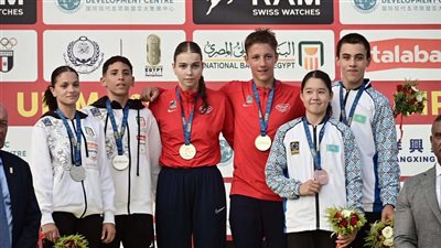 شهد عادل ومؤمن كمال يتوجان بفضية المختلط تحت 17 عامًا للخماسي الحديث