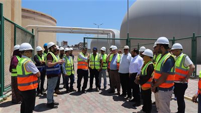 صرف صحي الإسكندرية تستقبل وفد مشروع تحسين توعية المياه بمصرف كيتشنر 