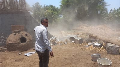 إزالة  12 حالة مخالفة بالوقف ضمن الموجة 26 لإزالة مخالفات البناء بقنا