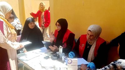 قافلة سكانية بقرية «اطلميس» بالدلنجات