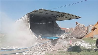 إزالة 381 حالة تعدٍ على الأراضي الزراعية وأملاك الدولة بالمنيا 